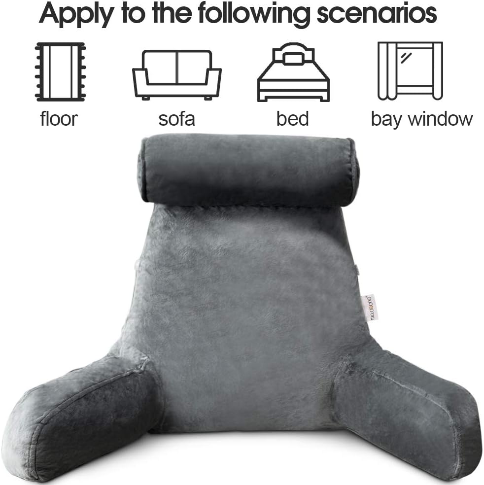 Reading Bed Pillow with Arms – Supportive & Cozy for Ultimate Comfort
