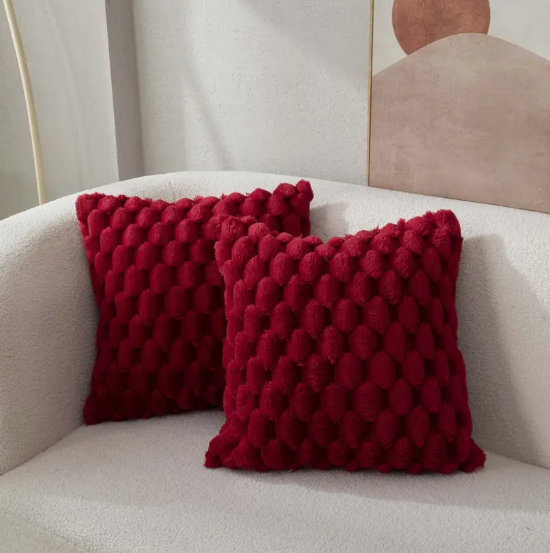 Soft Pillow with Plush Fluffy Pillowcase
