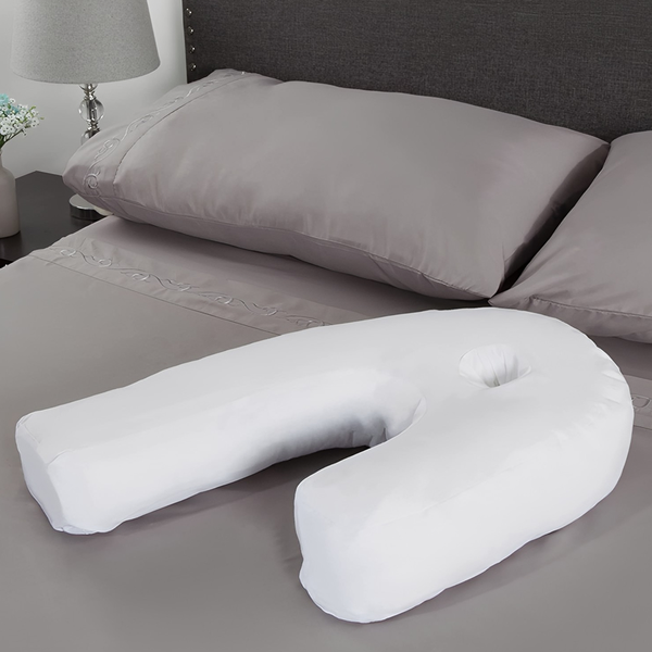 Orthopedic Side Sleeper Pillow with Ear Hole – Ultimate Comfort & Support