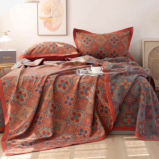 Petal Floral Reversible Quilt – Soft Breathable Cotton Bedding