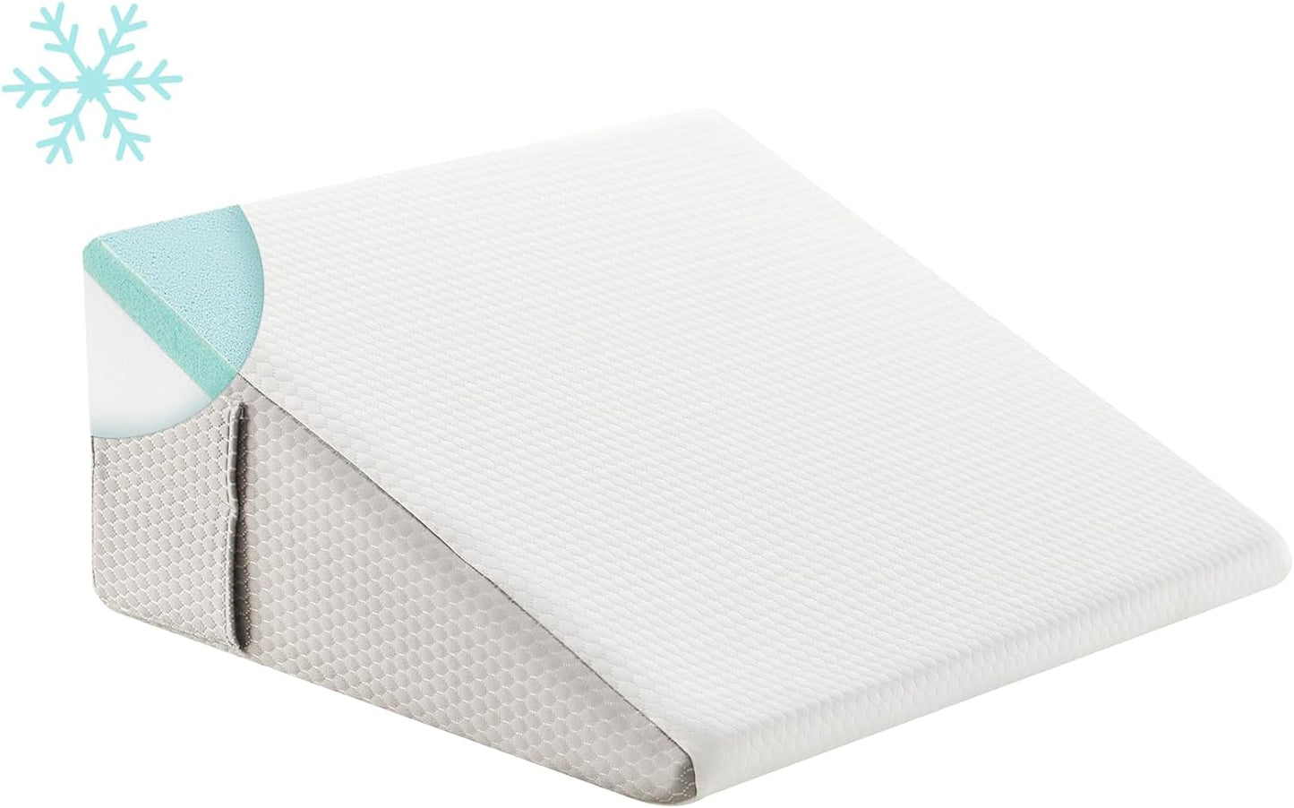 Deluxe Inclined Wedge Pillow – Supportive Cushion for Back, Neck, and Leg Relief
