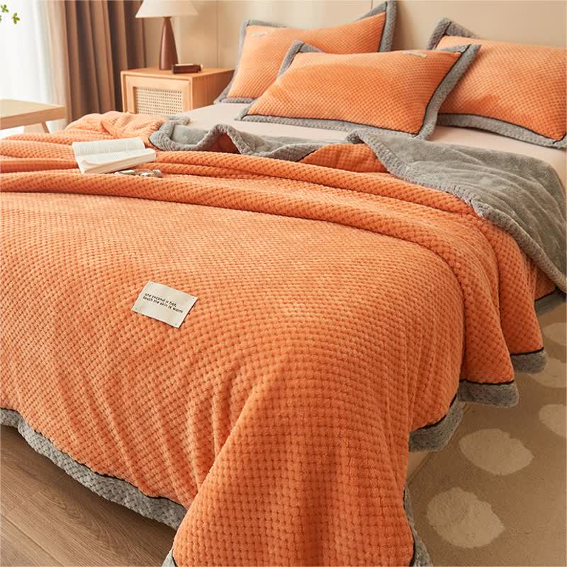 Solid Color Soft Fleece Blanket – Cozy, Warm & Lightweight
