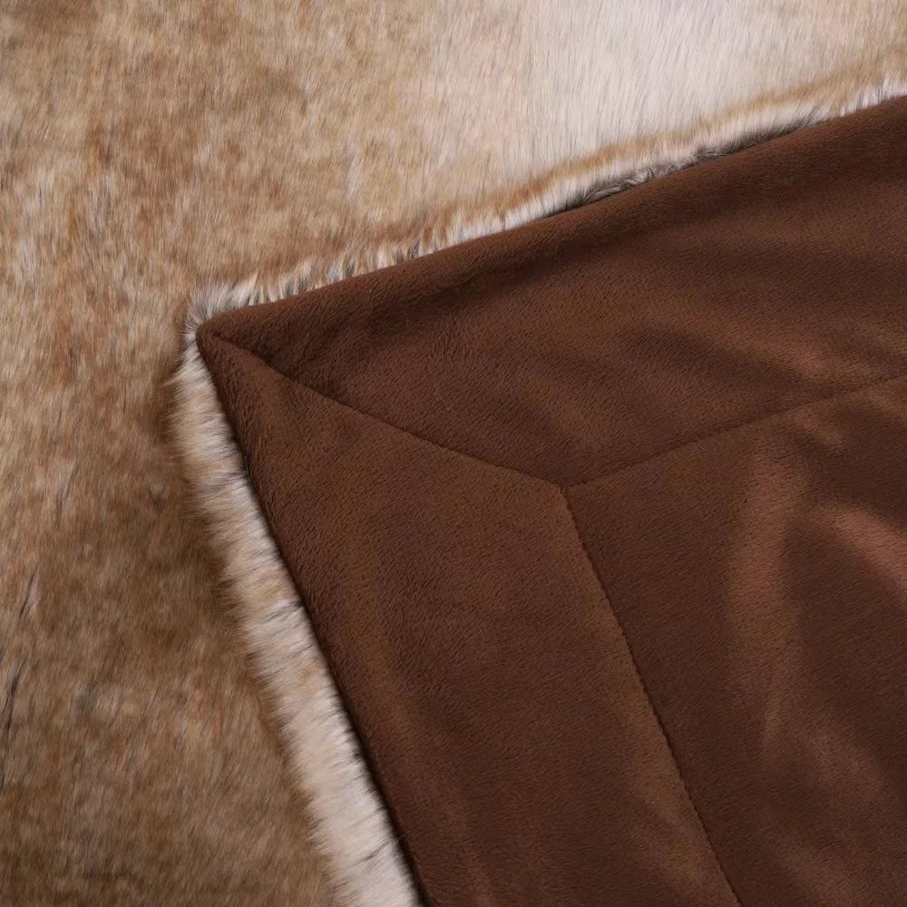 Luxury Faux Fur Throw Blanket – Soft & Cosy for Australian Homes