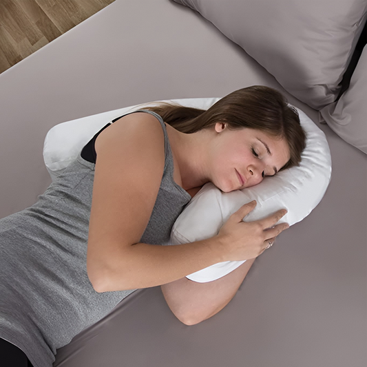 Orthopedic Side Sleeper Pillow with Ear Hole – Ultimate Comfort & Support
